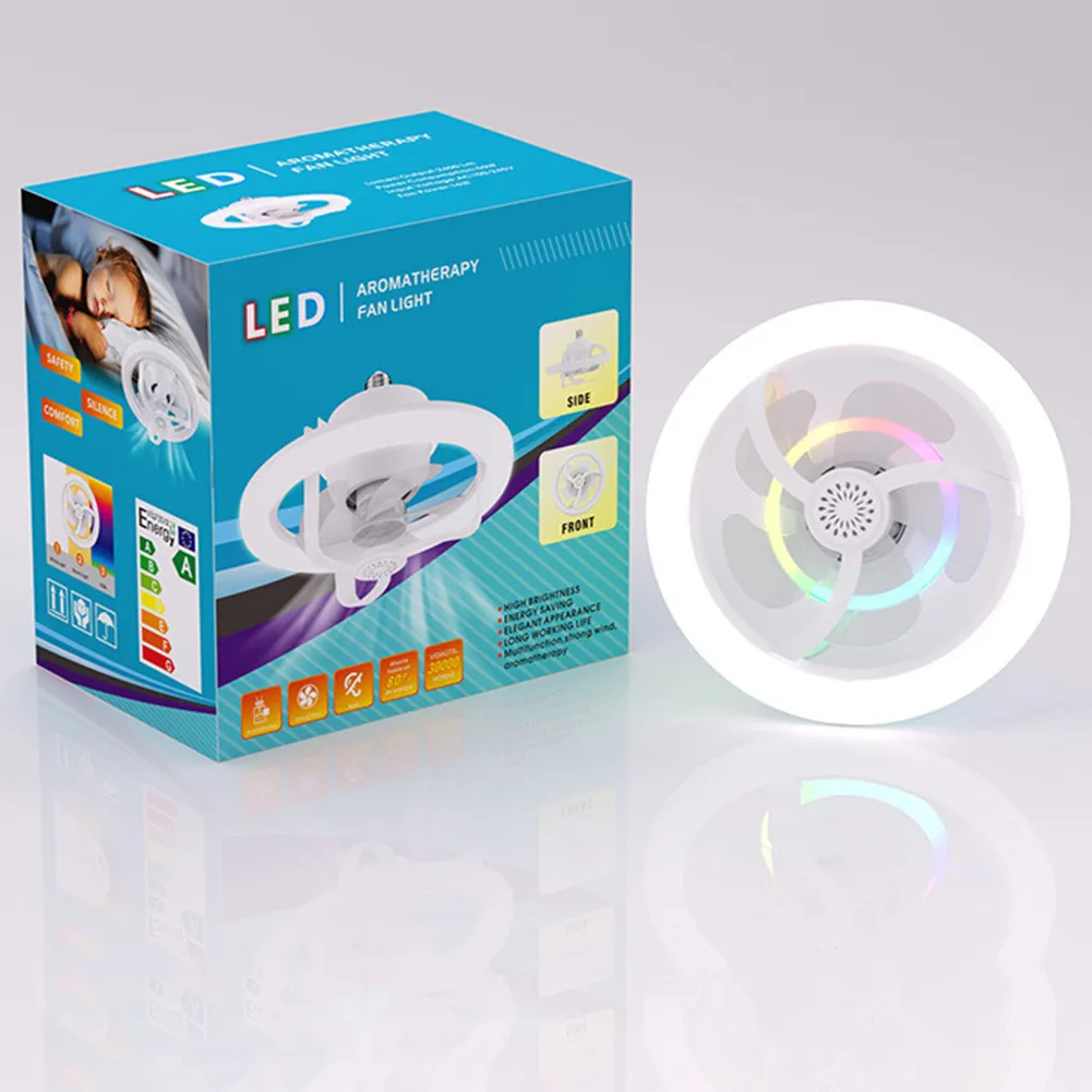 Ventilateur Plafonnier LED Rotatif